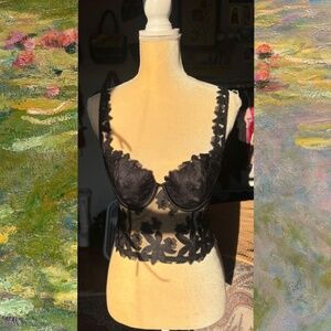 Black corset/bustier from Victoria’s